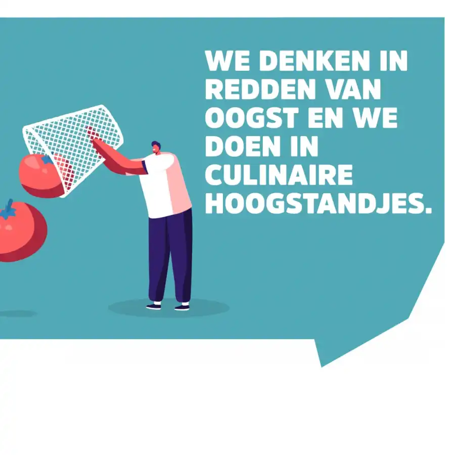 Het eten en drinken van MORGEN